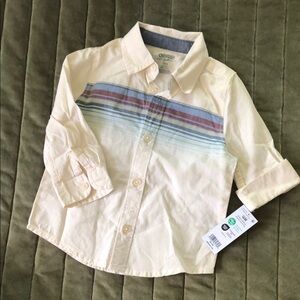 OshKosh B'gosh Kids Button Down Shirt with Stripes